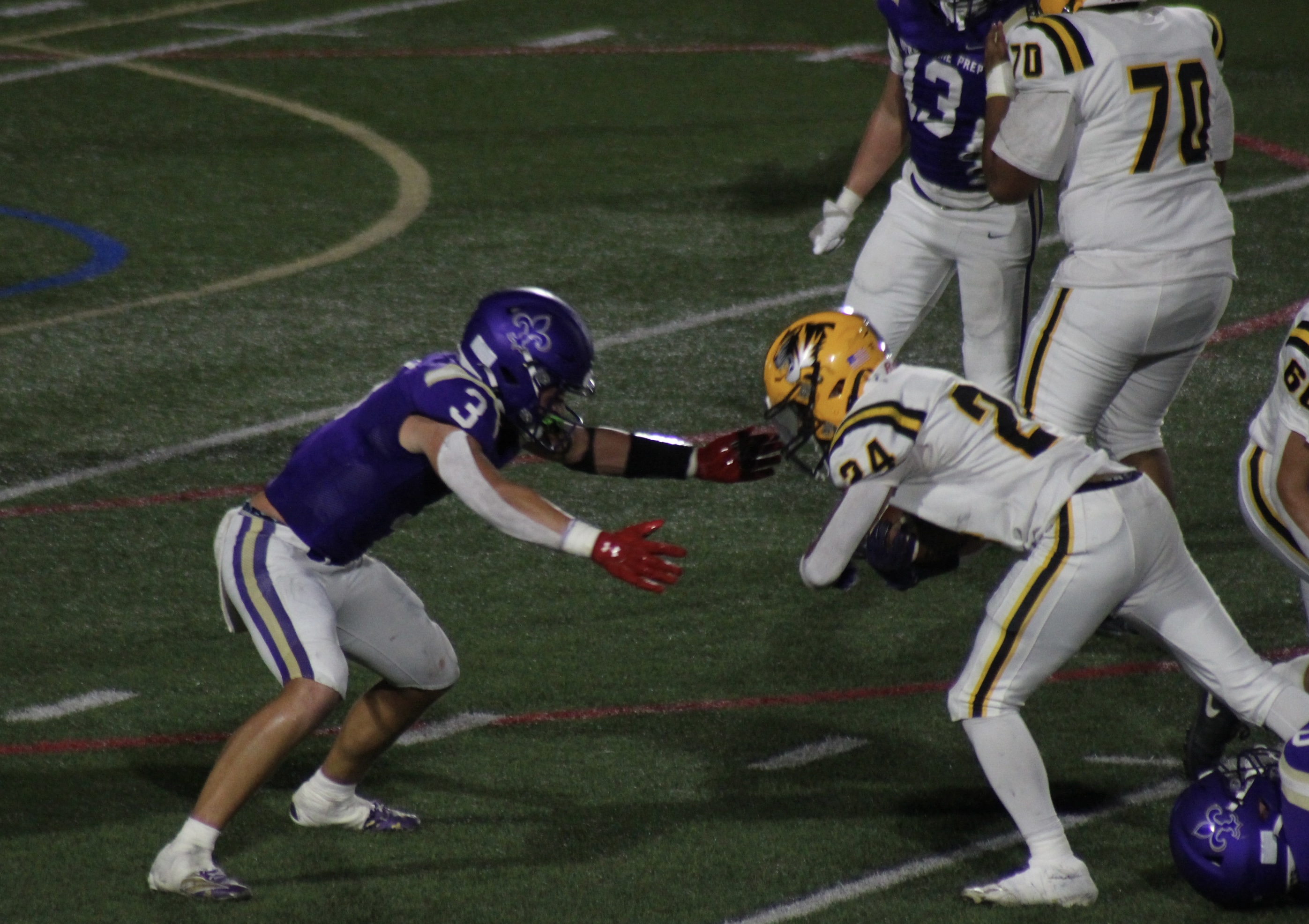 Notre Dame Prep’s Landon Stych returns from season-ending injury