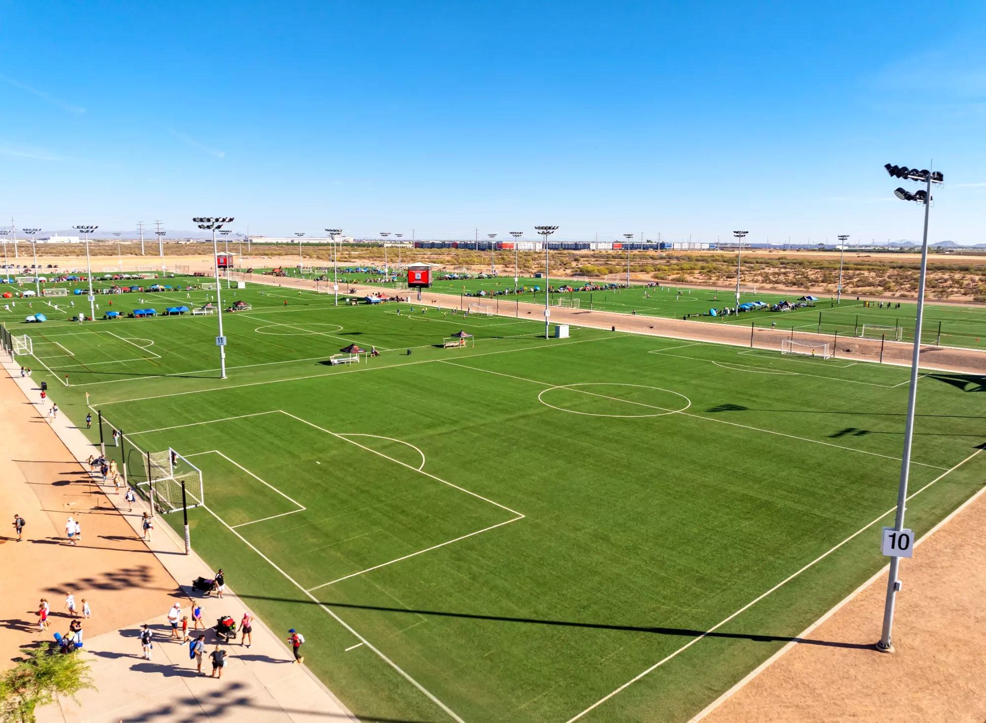 Details on reported 100-person altercation during 7-on-7 tournament at Arizona Athletic Grounds